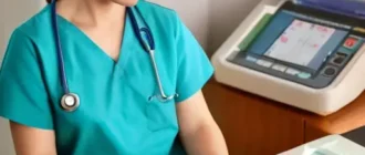 Иллюстрация профилактического медицинского осмотра с чек-листом