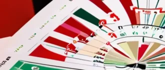 Инфографика: человек читает анализы крови, рядом графики и референс диапазоны